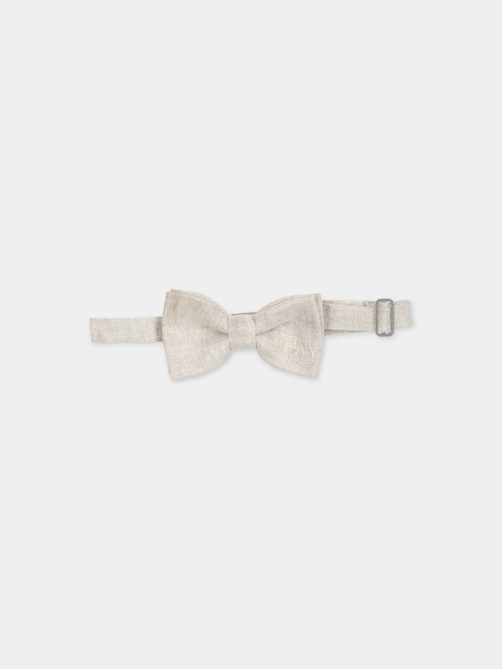 Beige bow tie for boy